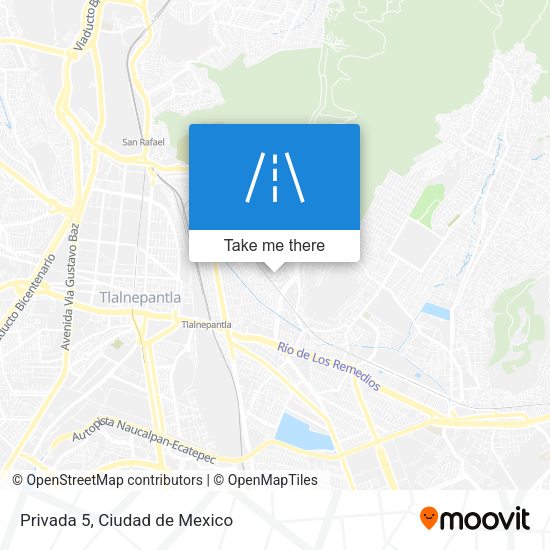 Mapa de Privada 5