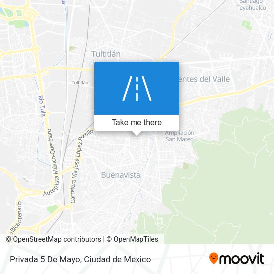 Mapa de Privada 5 De Mayo
