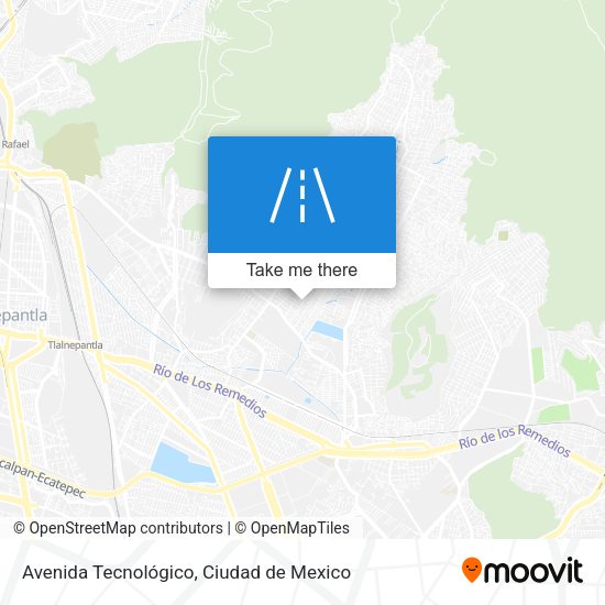 Avenida Tecnológico map