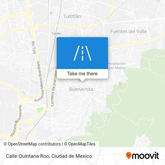 Mapa de Calle Quintana Roo