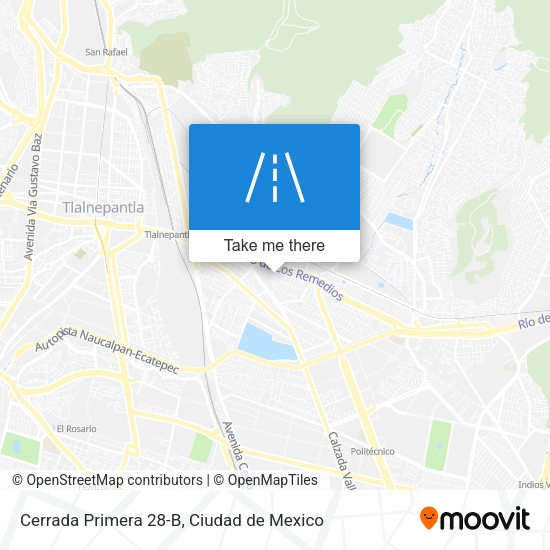 Cerrada Primera 28-B map
