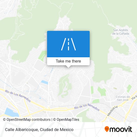 Calle Albaricoque map