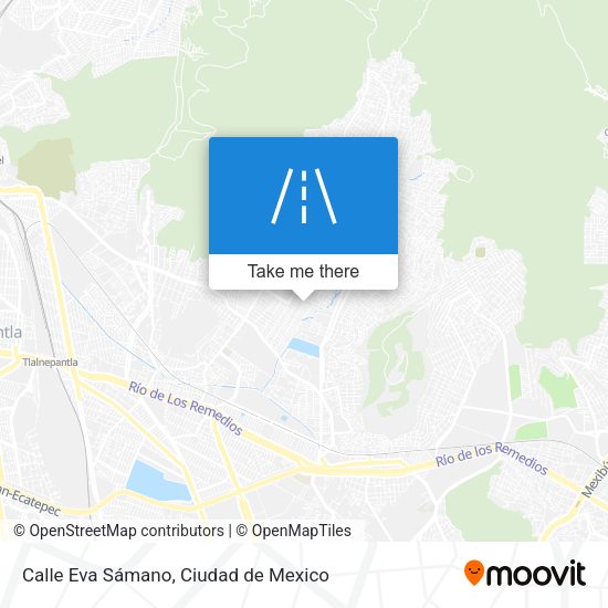 Calle Eva Sámano map