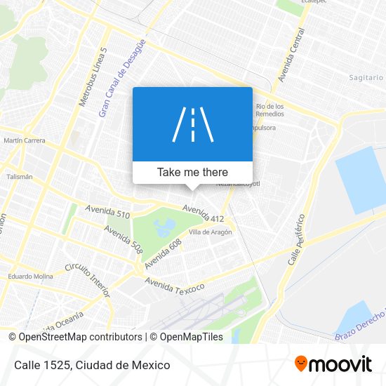 Mapa de Calle 1525
