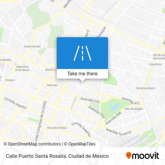 Calle Puerto Santa Rosalía map
