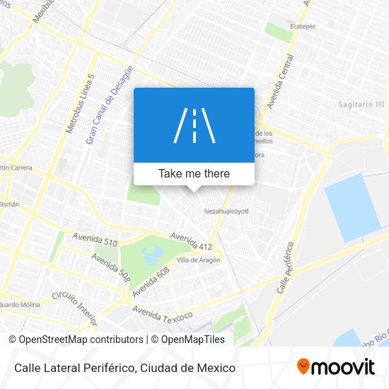 Calle Lateral Periférico map