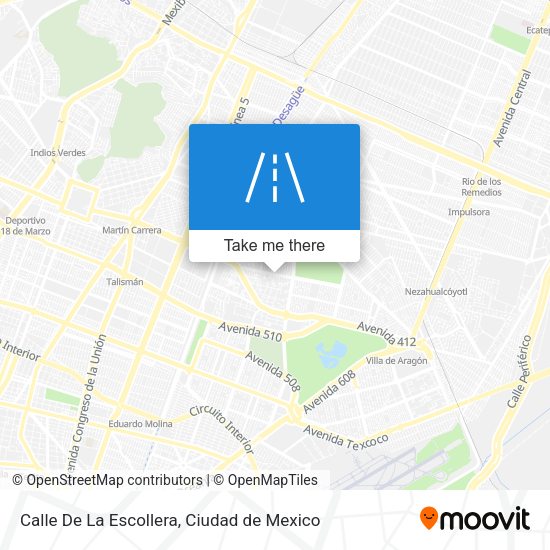 Calle De La Escollera map