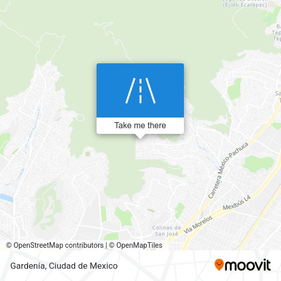 Mapa de Gardenía