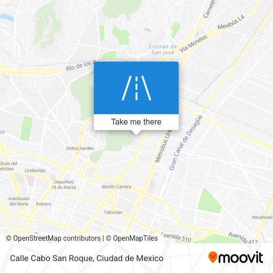 Calle Cabo San Roque map