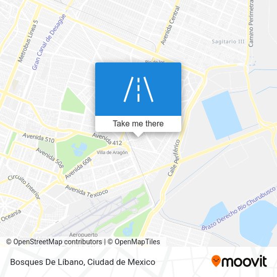 Bosques De Líbano map