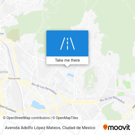 Mapa de Avenida Adolfo López Mateos