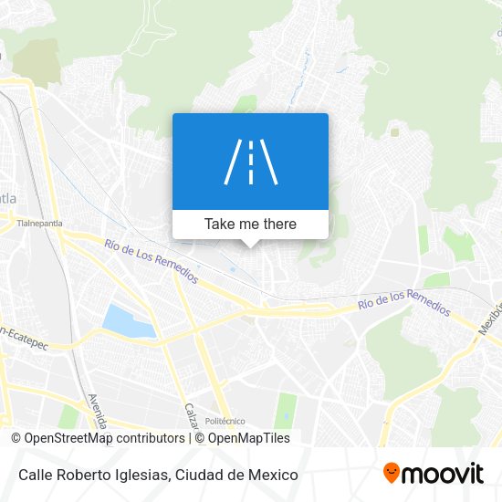 Mapa de Calle Roberto Iglesias