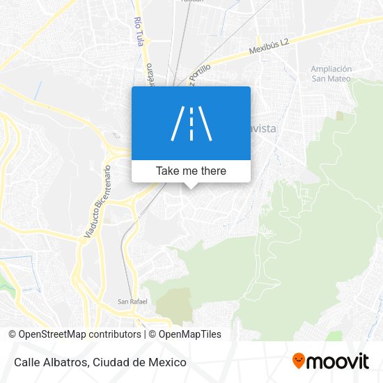 Calle Albatros map