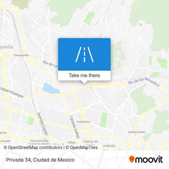 Mapa de Privada 34