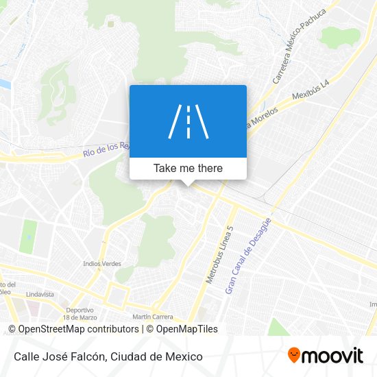 Calle José Falcón map