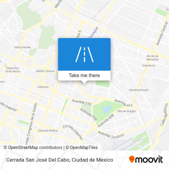 Cerrada San José Del Cabo map