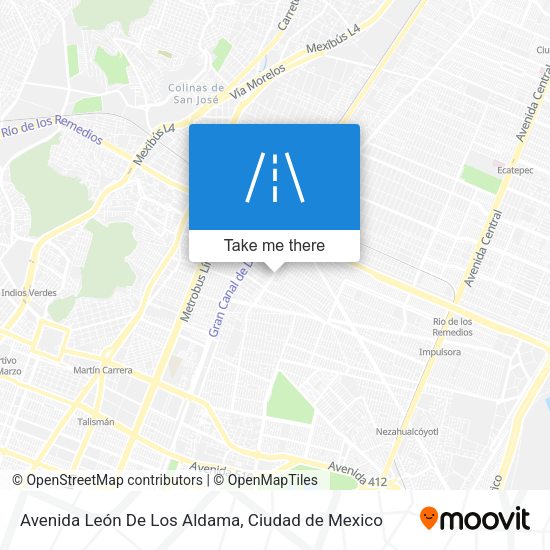 Avenida León De Los Aldama map