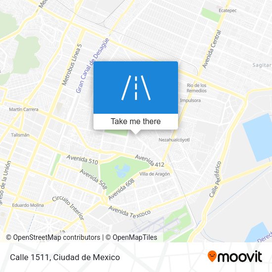 Mapa de Calle 1511