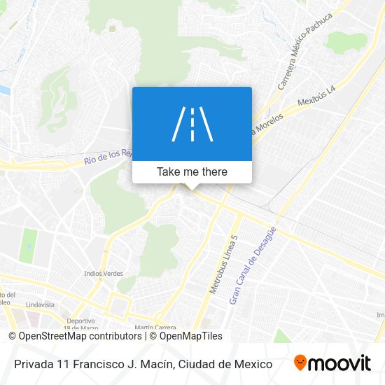 Privada 11 Francisco J. Macín map