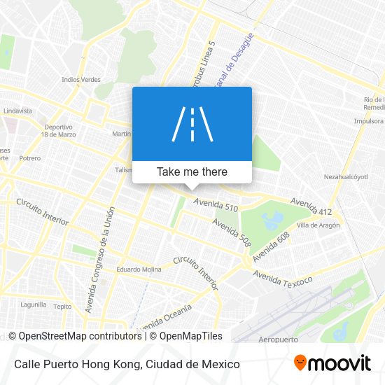 Calle Puerto Hong Kong map
