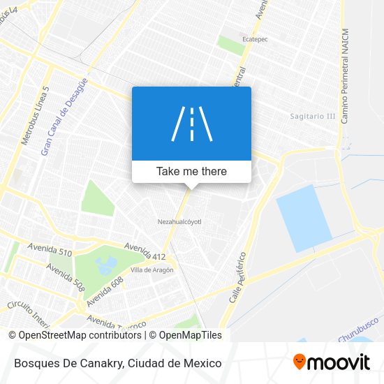 Bosques De Canakry map