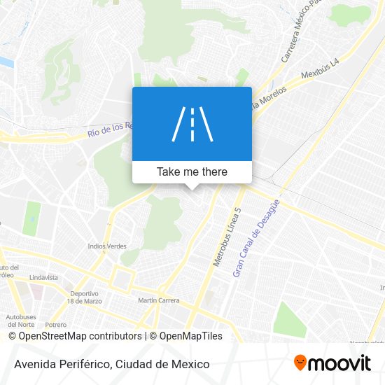 Avenida Periférico map
