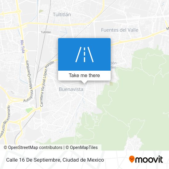 Mapa de Calle 16 De Septiembre