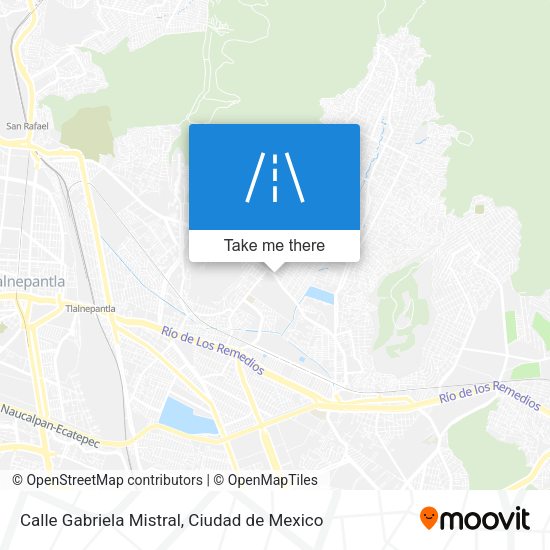 Mapa de Calle Gabriela Mistral