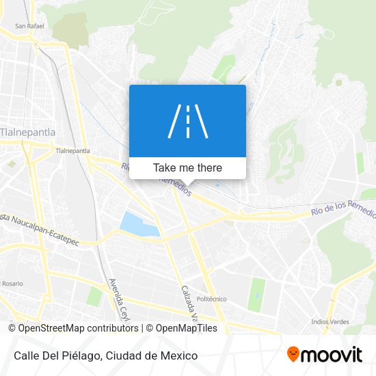 Calle Del Piélago map