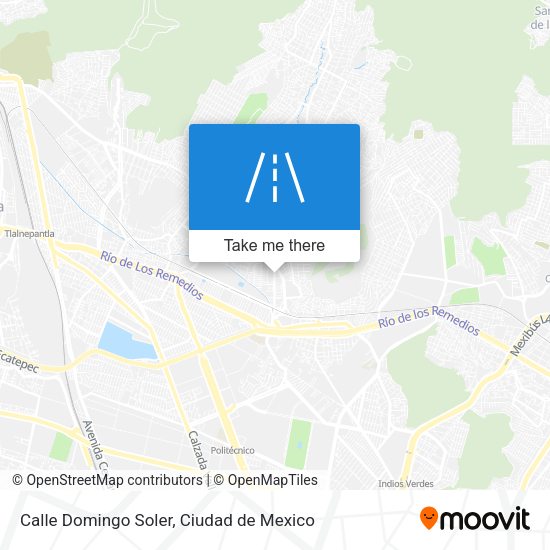 Calle Domingo Soler map