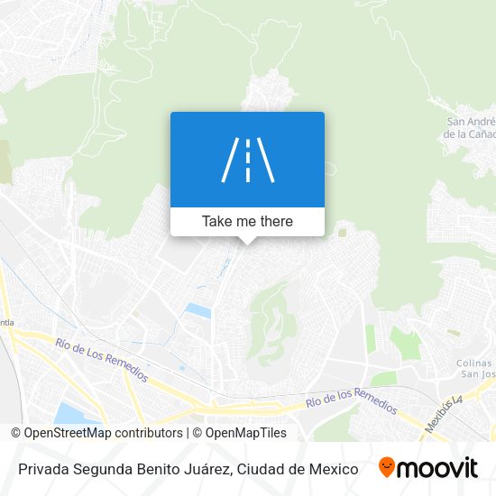 Privada Segunda Benito Juárez map
