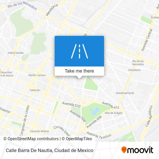 Calle Barra De Nautla map