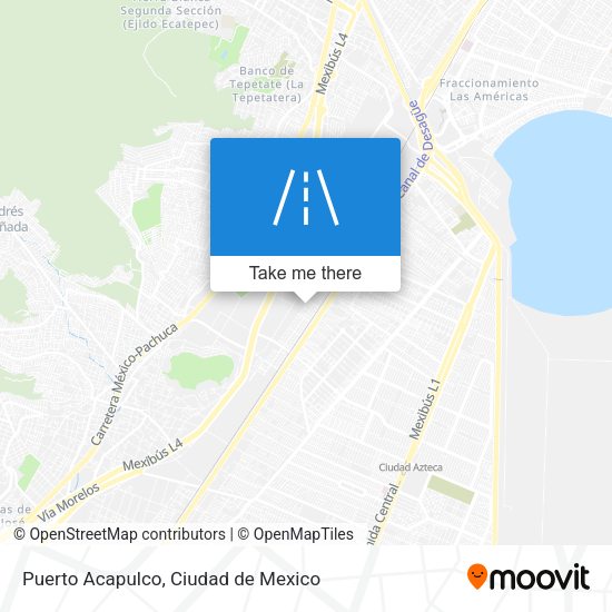 Mapa de Puerto Acapulco