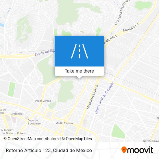 Retorno Artículo 123 map