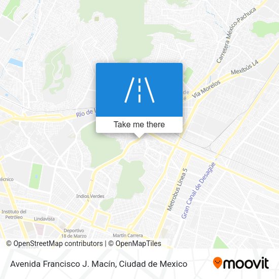Avenida Francisco J. Macín map
