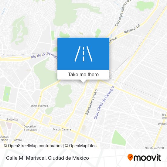 Mapa de Calle M. Mariscal