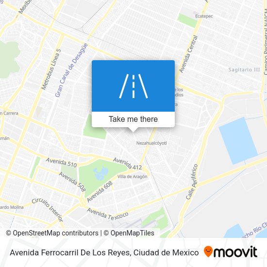 Avenida Ferrocarril De Los Reyes map
