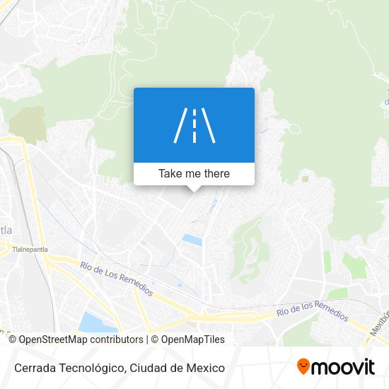 Mapa de Cerrada Tecnológico