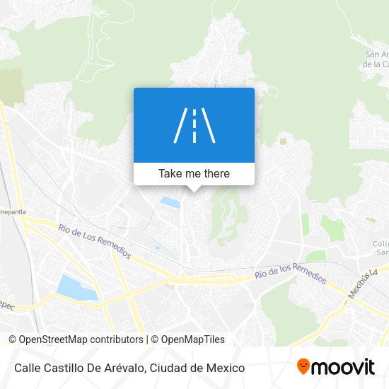 Calle Castillo De Arévalo map