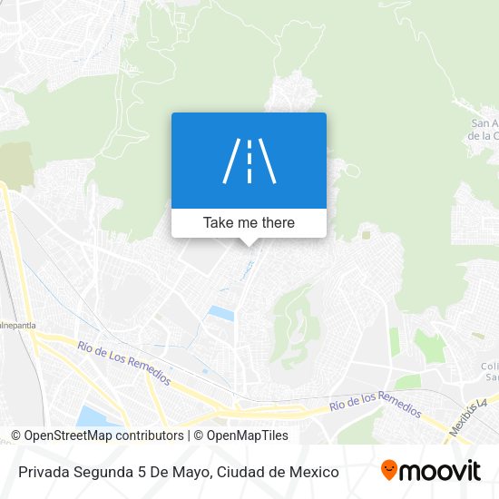 Privada Segunda 5 De Mayo map
