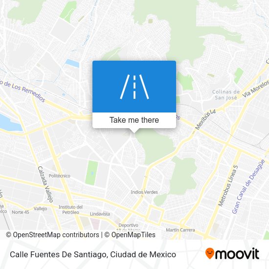 Calle Fuentes De Santiago map