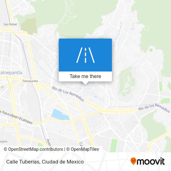 Mapa de Calle Tuberías