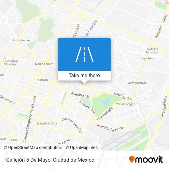 Callejón 5 De Mayo map