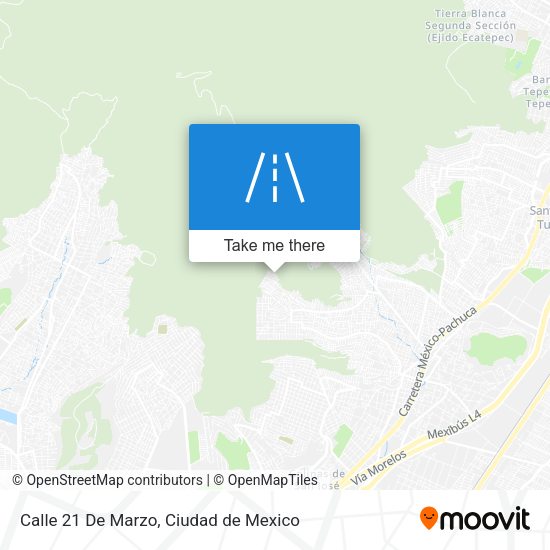 Calle 21 De Marzo map