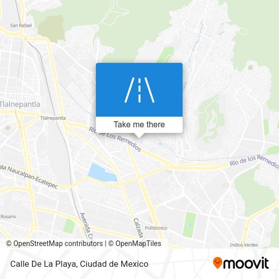 Calle De La Playa map