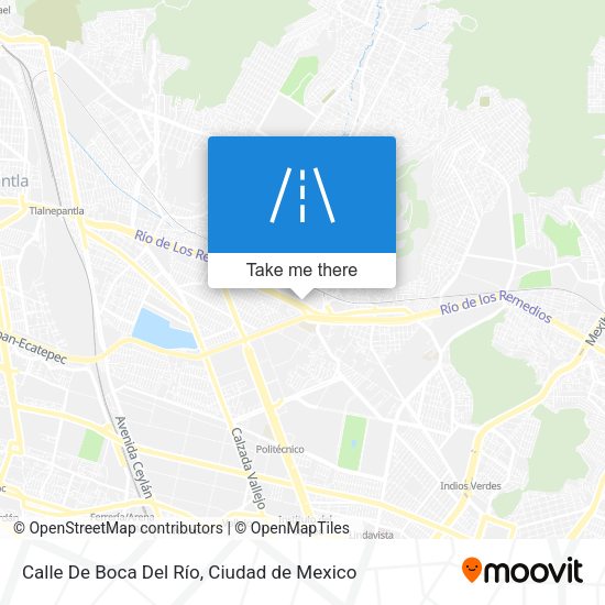 Calle De Boca Del Río map