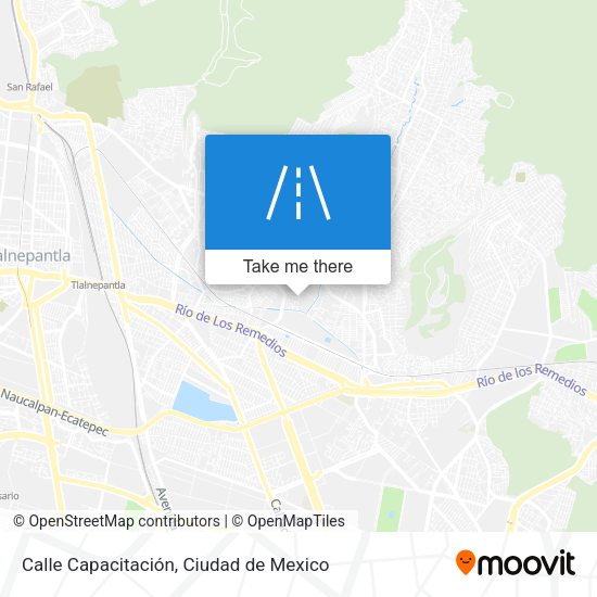 Mapa de Calle Capacitación