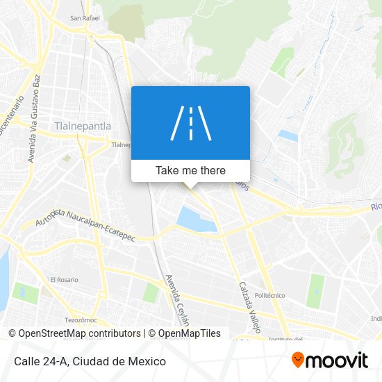 Mapa de Calle 24-A