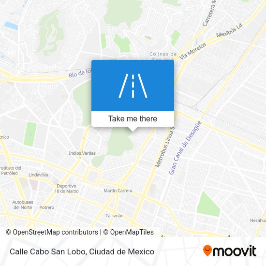 Calle Cabo San Lobo map