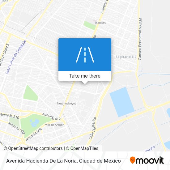 Avenida Hacienda De La Noria map